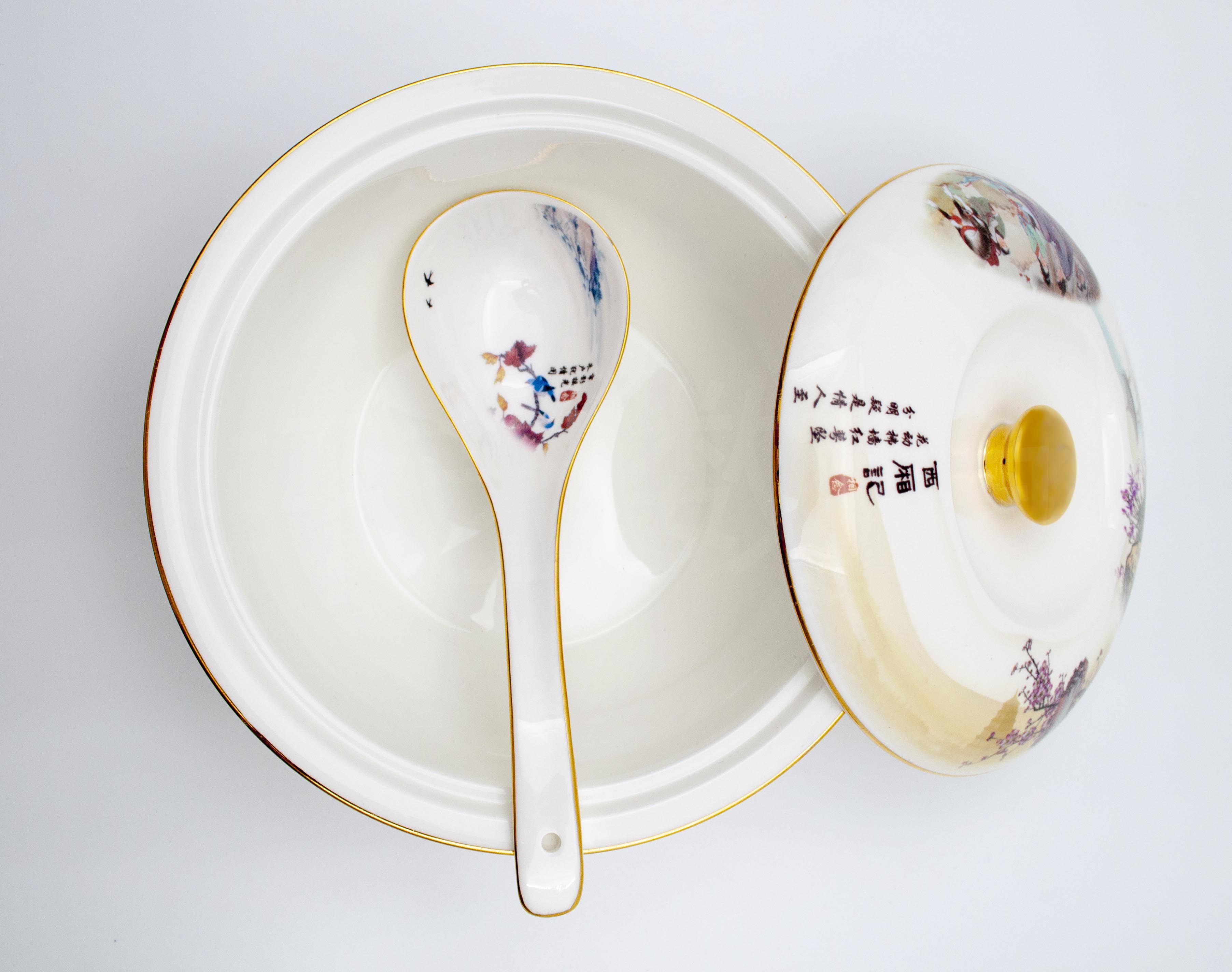 西厢记主题系列68件套餐具