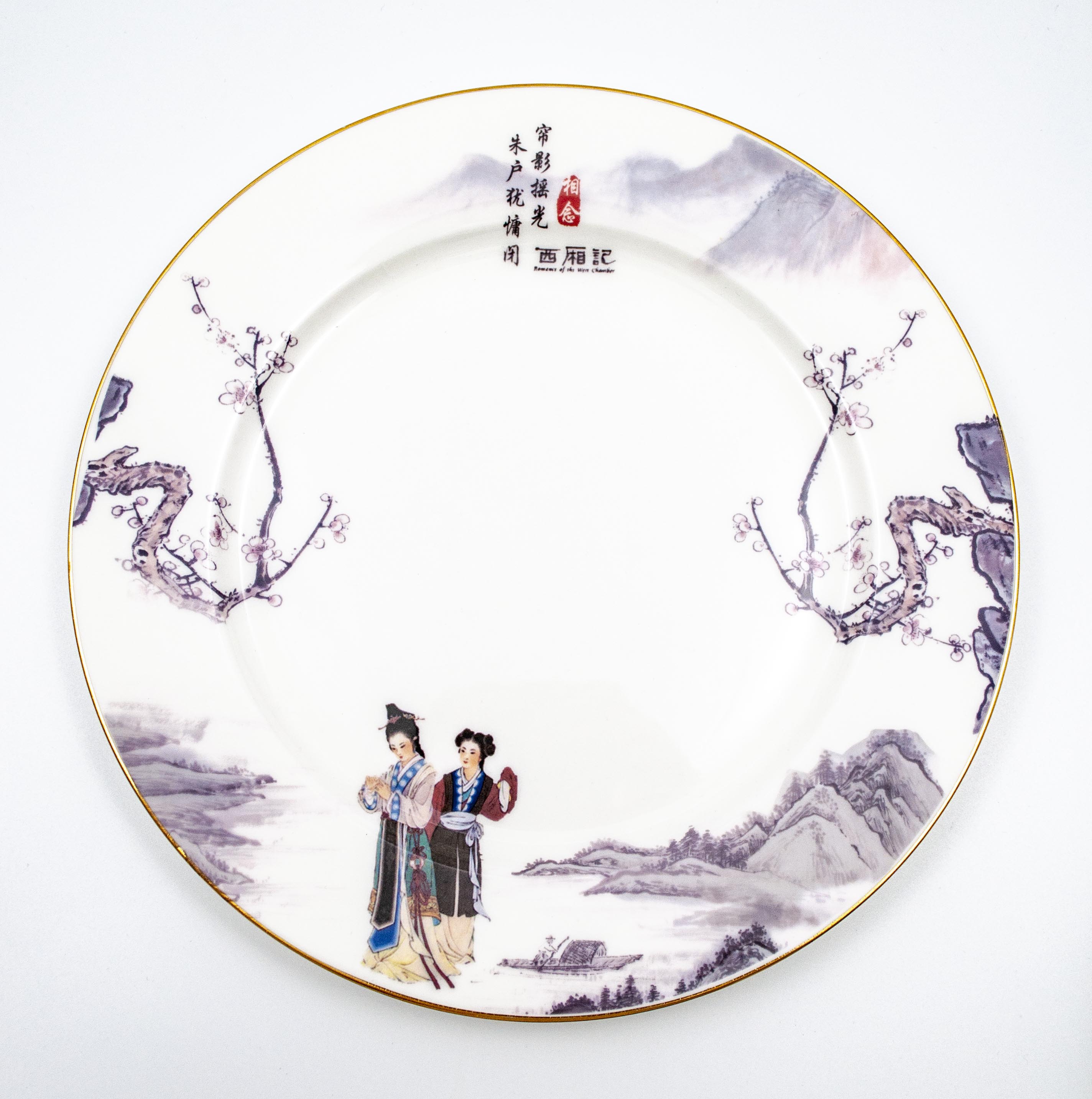 西厢记主题系列68件套餐具